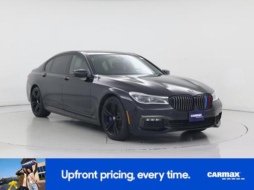 Black 2018 BMW 750 I