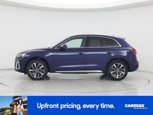 Blue 2022 Audi Q5 S-Line Premium
