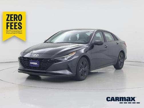 Gray 2021 Hyundai ELANTRA SEL