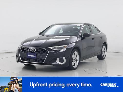 Black 2023 Audi A3 Premium