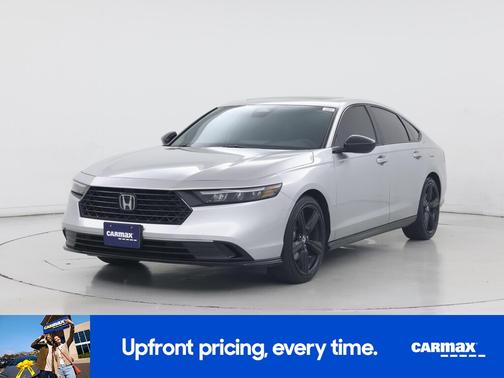Silver 2024 Honda Accord Hybrid Sport-L