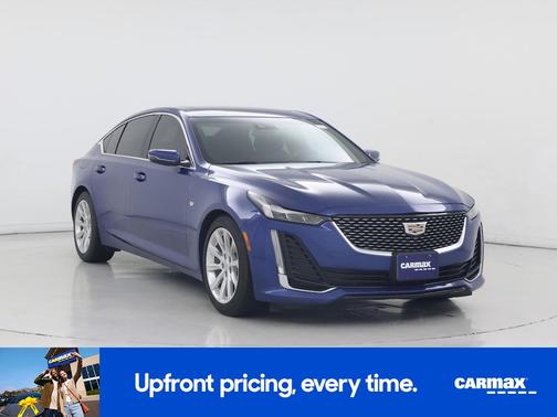Blue 2021 Cadillac CT5 Luxury
