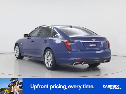 Blue 2021 Cadillac CT5 Luxury