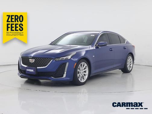 Blue 2021 Cadillac CT5 Luxury
