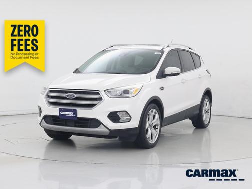 White 2017 Ford Escape Titanium