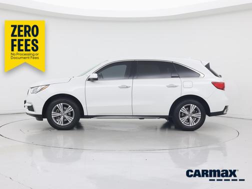 White 2020 Acura MDX