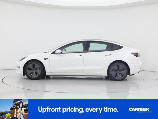 White 2021 Tesla Model 3 Standard Range Plus