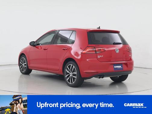 Red 2017 Volkswagen Golf SE
