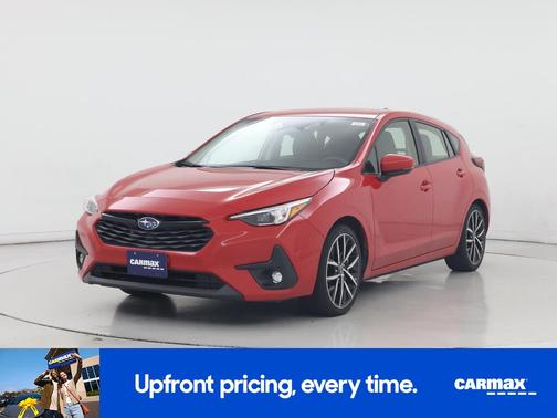 Red 2024 Subaru Impreza Sport