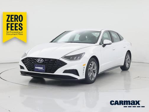 White 2020 Hyundai SONATA SEL