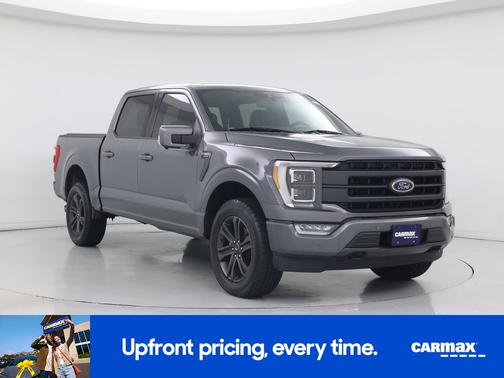 Gray 2021 Ford F-150 Lariat
