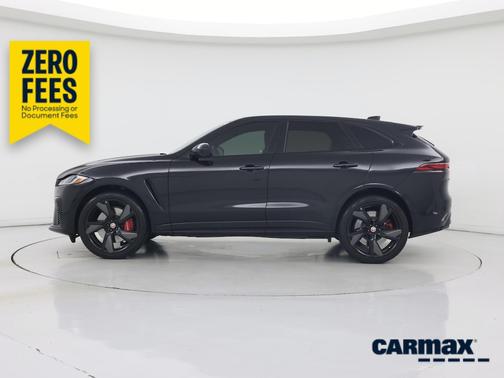 Black 2023 Jaguar F-PACE SVR