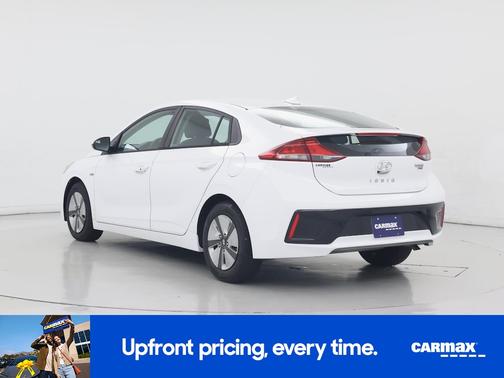 White 2019 Hyundai IONIQ Hybrid Blue