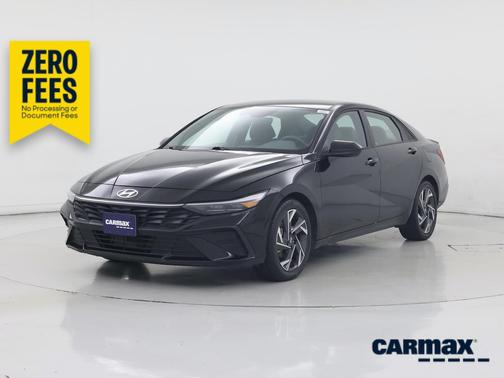 Black 2025 Hyundai ELANTRA HEV SEL Sport