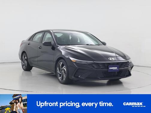 Black 2025 Hyundai ELANTRA HEV SEL Sport