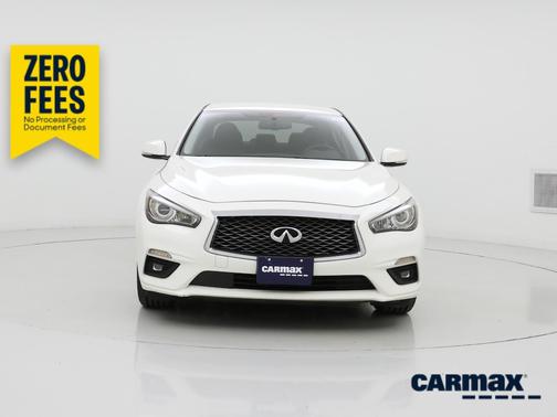 White 2021 INFINITI Q50 Pure