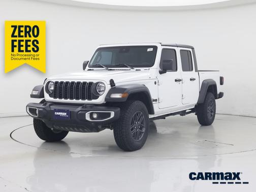 White 2025 Jeep Gladiator Sport S