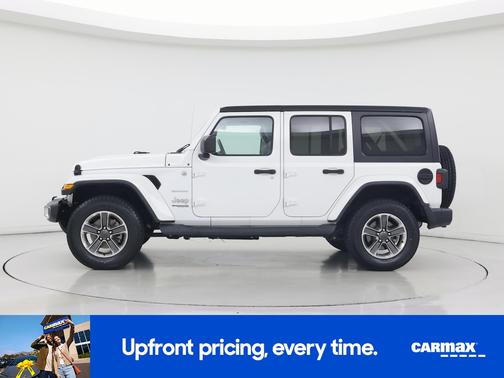 White 2020 Jeep Wrangler Unlimited Sahara