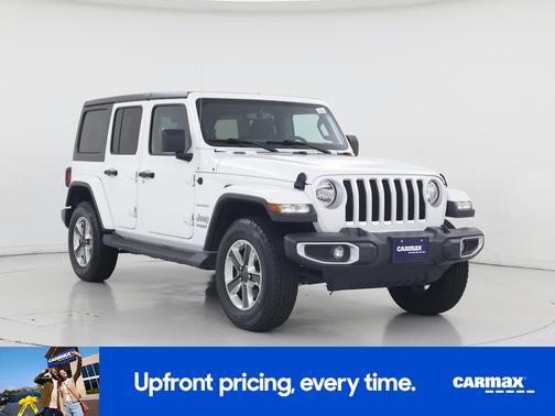 White 2020 Jeep Wrangler Unlimited Sahara