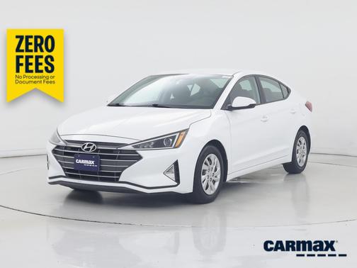 White 2020 Hyundai ELANTRA SE