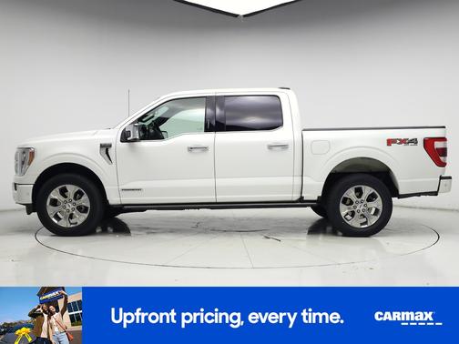 White 2021 Ford F-150 Platinum