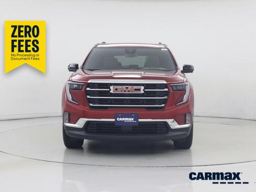 Red 2025 GMC Acadia Elevation