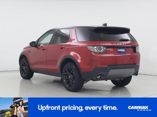 Red 2017 Land Rover Discovery Sport HSE