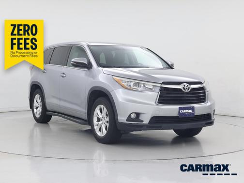 Silver 2015 Toyota Highlander LE Plus