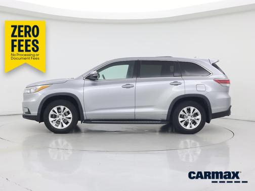 Silver 2015 Toyota Highlander LE Plus