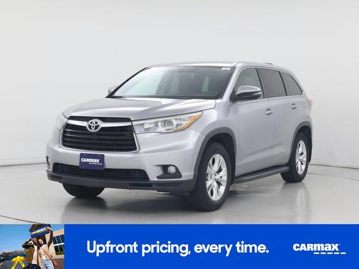 Silver 2015 Toyota Highlander LE Plus