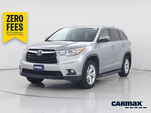 Silver 2015 Toyota Highlander LE Plus