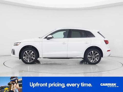 White 2024 Audi Q5 S-Line Premium Plus