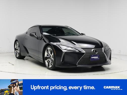 Black 2018 Lexus LC 500