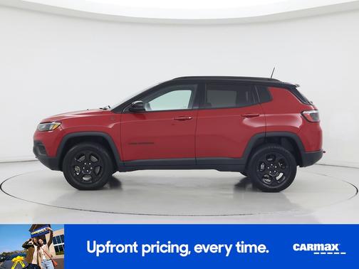 Red 2023 Jeep Compass Trailhawk