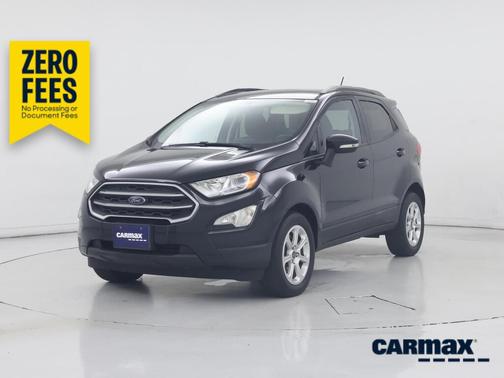 Black 2020 Ford EcoSport SE