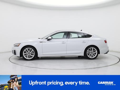 White 2024 Audi A5 Sportback S-Line Prestige