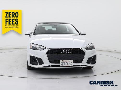 White 2024 Audi A5 Sportback S-Line Prestige