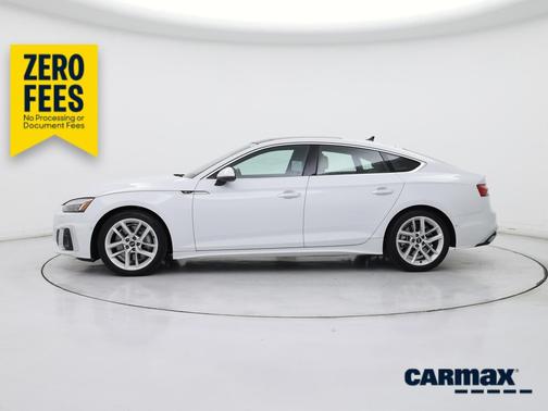 White 2024 Audi A5 Sportback S-Line Prestige