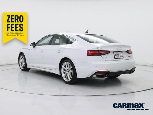 White 2024 Audi A5 Sportback S-Line Prestige