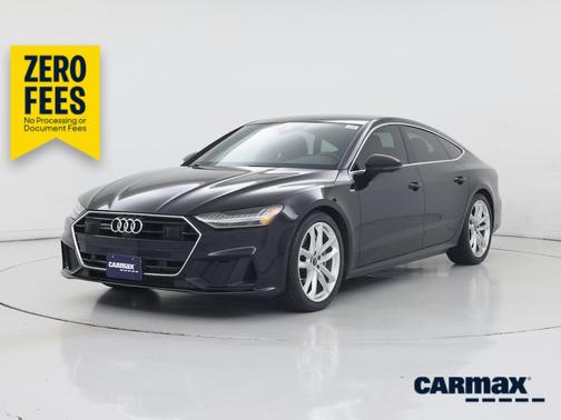 Black 2021 Audi A7 Premium Plus