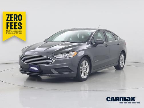 Gray 2018 Ford Fusion Hybrid S
