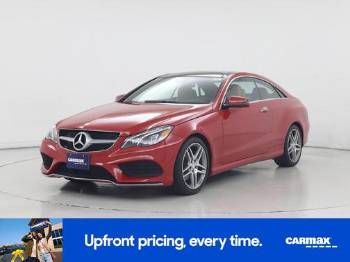 Red 2017 Mercedes-Benz E-Class