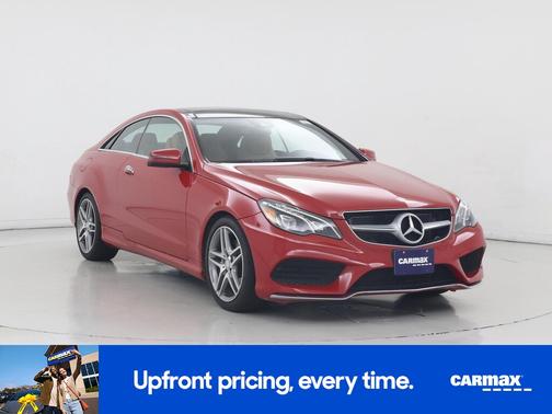 Red 2017 Mercedes-Benz E-Class