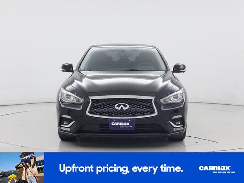 Black 2023 INFINITI Q50 Luxe