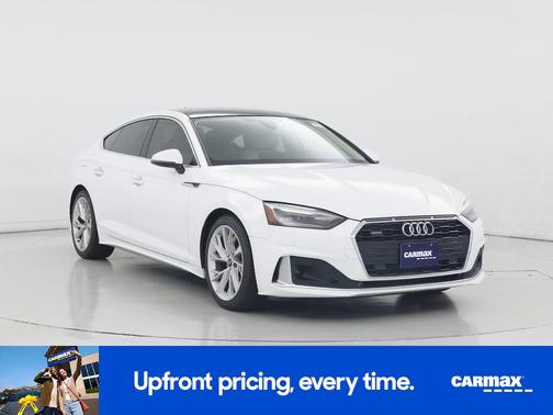 White 2021 Audi A5 Sportback Premium