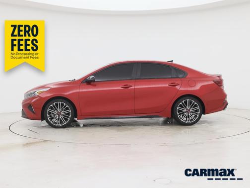 Red 2023 Kia Forte GT