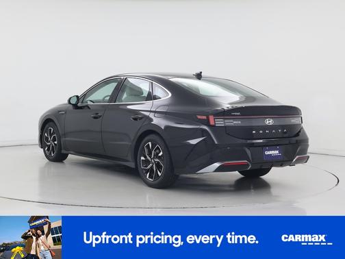 Black 2025 Hyundai SONATA SEL