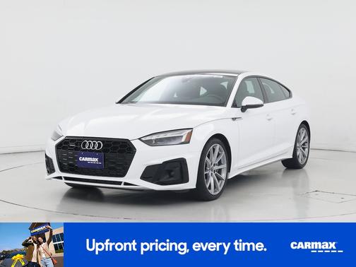 White 2025 Audi A5 Sportback S-Line Premium