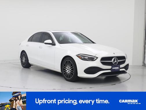 White 2022 Mercedes-Benz C-Class