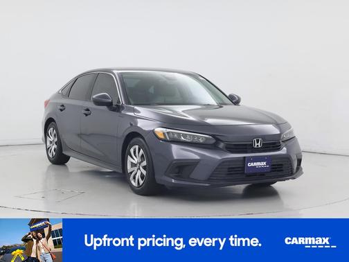 Gray 2023 Honda Civic LX